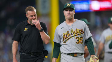 J.T. Ginn exits in the 4th with right arm soreness