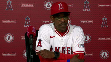 Ron Washington discusses the Angels' 8-3 loss