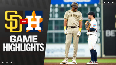 Padres vs. Astros Highlights