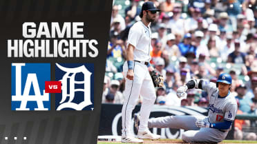 Dodgers vs. Tigers Highlights