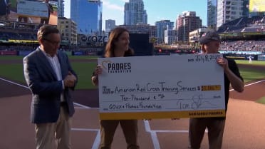 7/8/25 Home Plate Ceremony Check Presentation