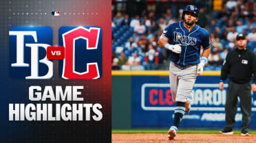 Rays rally in the 8th to down Guardians