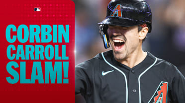 Corbin Carroll conecta un grand slam  