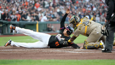 Padres complete perfect relay after review