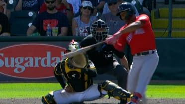 Ahbram Liendo's two-run double