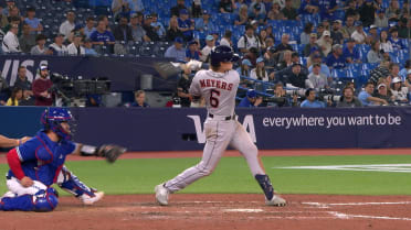 Jake Meyers' four-hit game