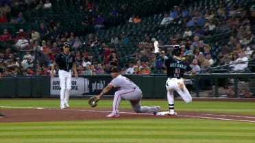 Blaze Alexander safe at first after review