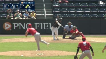 Jasson Domínguez's two-run single 