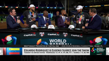 Eduardo Rodriguez, Eugenio Suárez discuss top moments