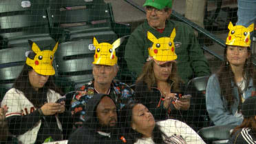 Fans celebrate Pokémon GO Night at Oracle Park