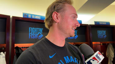 Josh Ekness on being called up to the Marlins