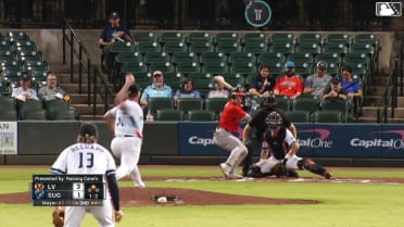 Cole Conn homers (5) on a fly ball to right field. Colby Halter scores.