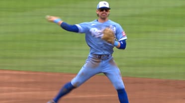 Bobby Witt Jr.'s smooth jump throw