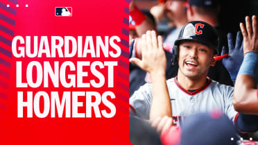 Guardians’ longest homers of 2025