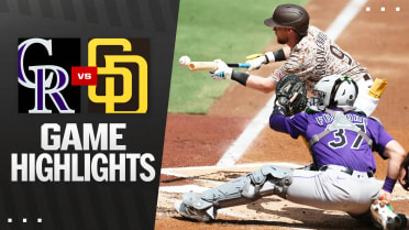 Rockies vs. Padres Highlights