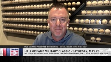 Brad Ziegler on Hall of Fame Military Classic, more
