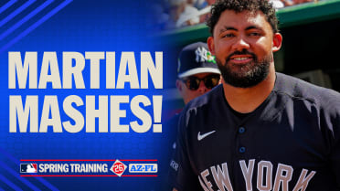 Jasson Domínguez's first homer of spring