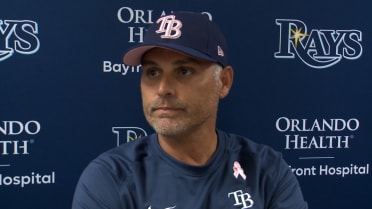 Kevin Cash discusses the Rays' 10-6 loss