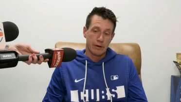 Craig Counsell discusses the Cubs' 7-1 win