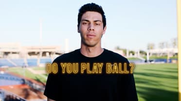 Christian Yelich asks if you Play Ball
