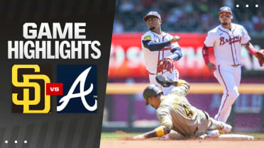 Padres vs. Braves Game 2 Highlights