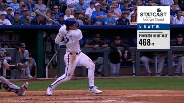 Royals' longest homers of 2024