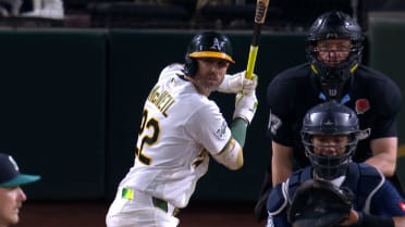 Tyler Soderstrom scores on double play