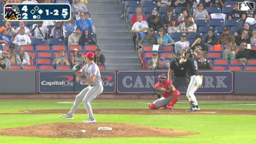 Jonathan Santucci's sixth strikeout