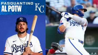 Vinnie Pasquantino is named the AL Player of the Week