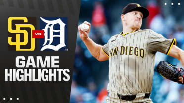 Padres vs. Tigers Highlights