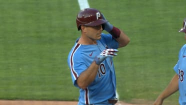 J.T. Realmuto's RBI single