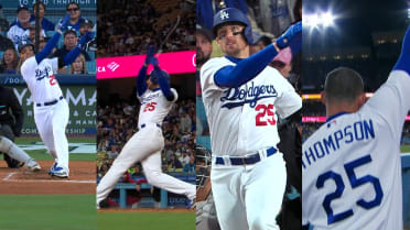 Trayce Thompson's three home runs