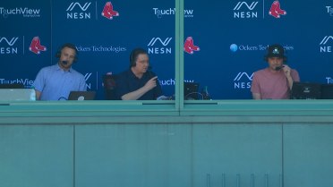 Keegan Bradley joins the Red Sox broadcast