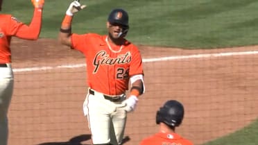 Luis Matos' solo home run