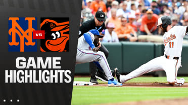 Mets vs. Orioles Game 1 Highlights