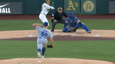 Kris Bubic strikes out Tyler Soderstrom