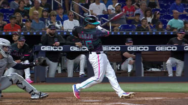 Javier Sanoja's RBI double