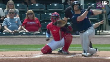 Max Anderson's 18th homer of the season