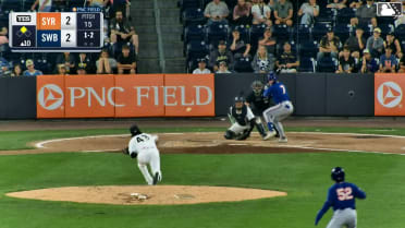 Rafael Montero In play, run(s) to Nick Morabito