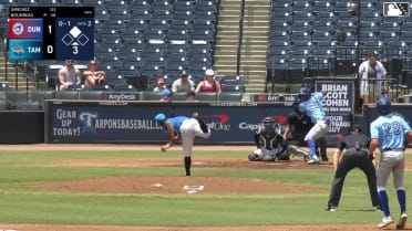 Tyler Boudreau In play, run(s) to Juan Sanchez