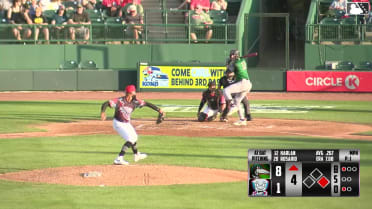 Chase Harlan homers (2) on a fly ball to left center field. Logan Wagner scores.