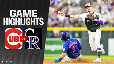 Cubs vs. Rockies Highlights