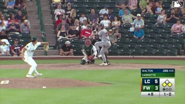 Aaron Walton singles on a fly ball to left fielder Alex McCoy. Dean Curley scores. Jace LaViolette to 2nd.