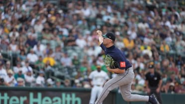 Logan Evans strikes out Lawrence Butler