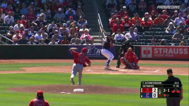 Daniel Schneeman's RBI fielder's choice