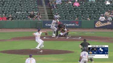 Brandon Compton homers (20) on a fly ball to right center field. Adrian Santana scores. Juan Matheus scores.