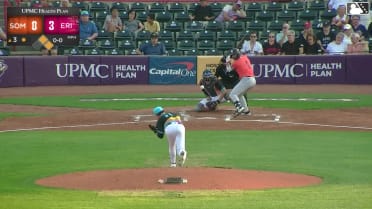 Jace Avina singles on a ground ball to left fielder Patrick Lee. Manuel Palencia scores. Core Jackson to 3rd.