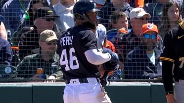 Wenceel Pérez's RBI single