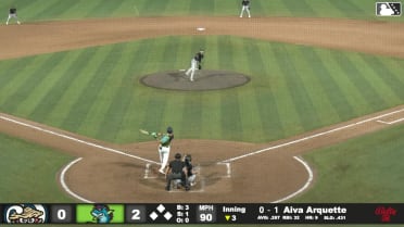 Aiva Arquette's 10th Double-A homer of the season