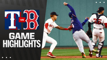 Rangers vs. Red Sox Highlights